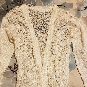 Girls Lace Sweater Cover Up